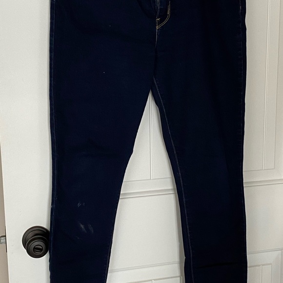 721 Dark wash high rise skinny - Picture 3 of 3